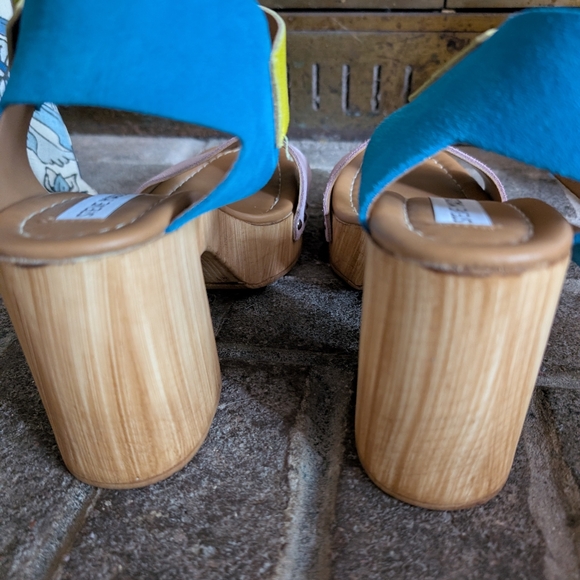 Sz 11 Steve Madden Clog Sandals - Picture 4 of 12